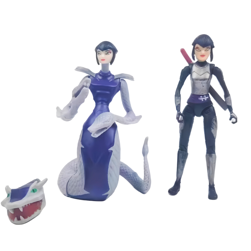 شخصيات السلاحف - دمية Karai th - مراجعة Anime Cosplay Idea وسعره