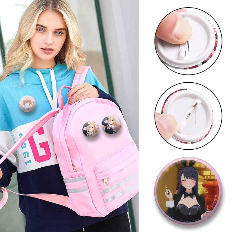 دبوس مينا بتصميم شخصية أنمي لط - مراجعة Anime Cosplay Idea وسعره