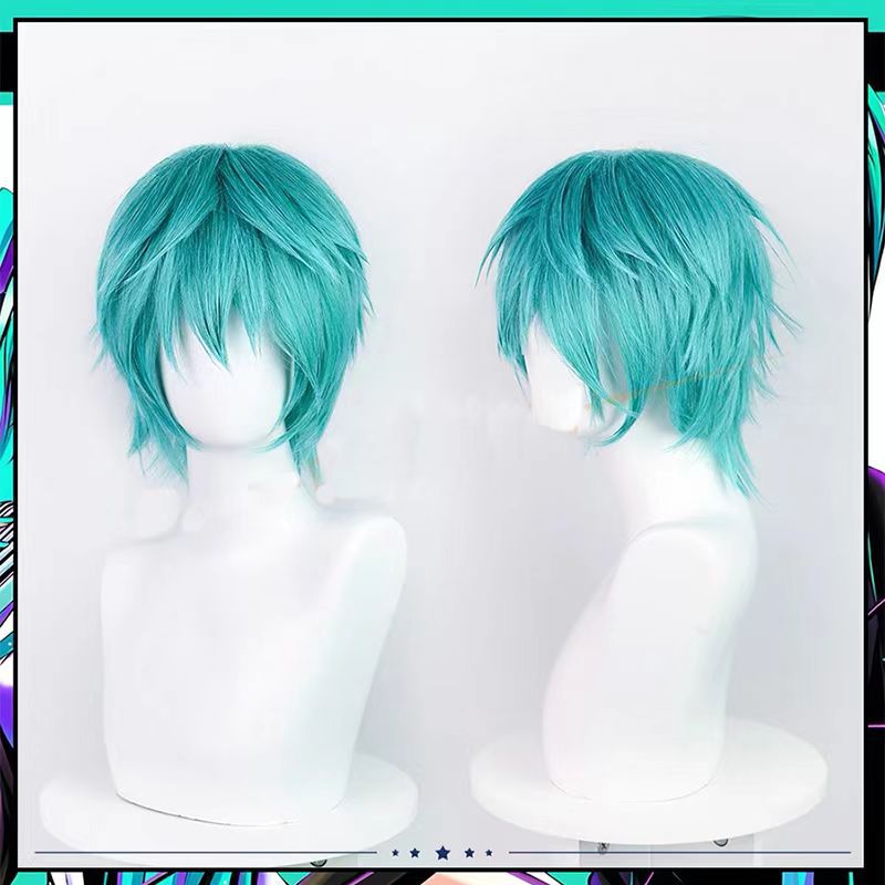 شعر مستعار ميكو كوسبلاي أنيمي  - مراجعة Anime Cosplay Blue Hair وسعره