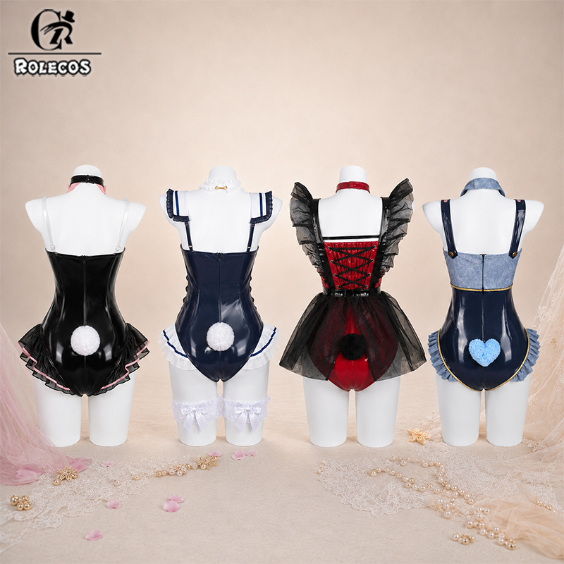 زي الأرنب الأصلي من روليكوس، م - مراجعة Anime Cosplay Jumpsuit وسعره